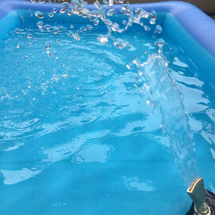 Steingartenbrunnen mit Wasserblick, komplett aus Kupfer und Edelstahl, verstellbare, universelle, fächerförmige Flachdüse, 6 Point, 1寸, 1.5寸, 2寸 – Bild 7