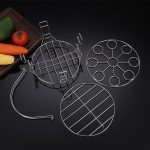 Edelstahldampfer Küche Gedämpfte Eier Gedämpftes Multifunktionsdampfgestell – Bild 4