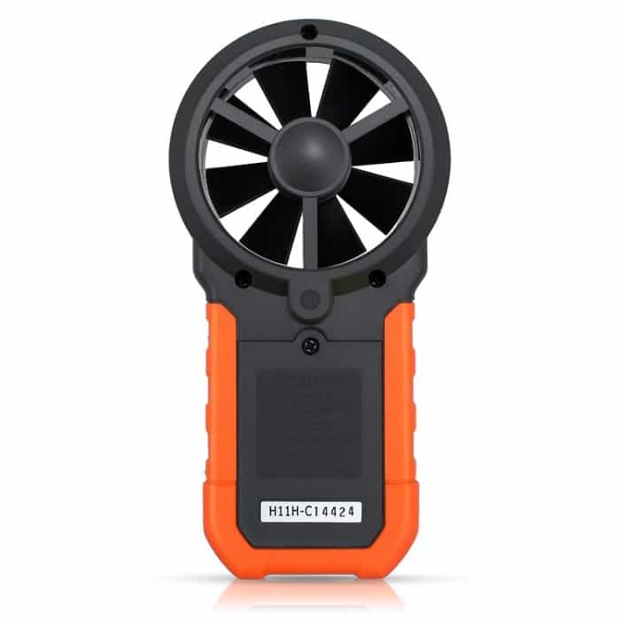 PEAKMETER Hochpräzises Digitalanzeige-Windgeschwindigkeits-Luftvolumenmessgerät, MS6252A Wind Speed, Air Volume, MS6252B Temperature, Humidity, USB – Bild 3