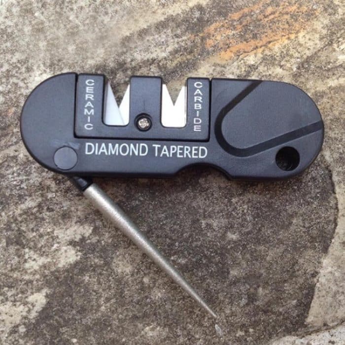 2 PCS tragbares Multifunktions-Messerschärfer-EDC-Werkzeug für den Außenbereich – Bild 2