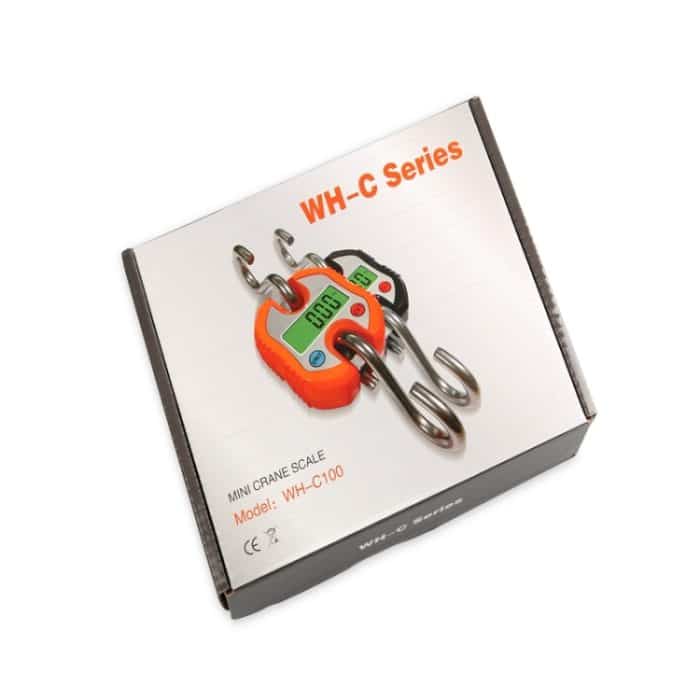 150 kg Mini tragbare elektronische Hochleistungs-Edelstahl-Hakenwaage, zufällige Farblieferung – Bild 9