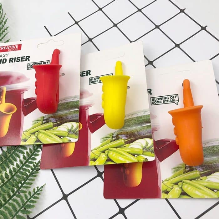 Horn-Saxophon-Silikon-Topfabdeckung erhöht die Anti-Überlauf-Vorrichtung, zufällige Farblieferung – Bild 4