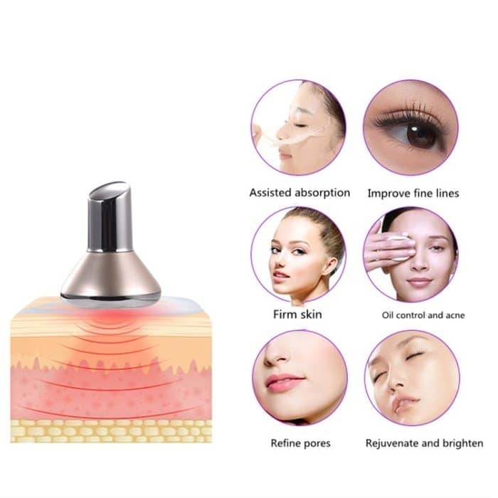 Kleine Hantel, umgekehrte magnetische Vibration, Schönheitsinstrument, magnetische Maske, Einführungsinstrument für ätherische Öle – Bild 6