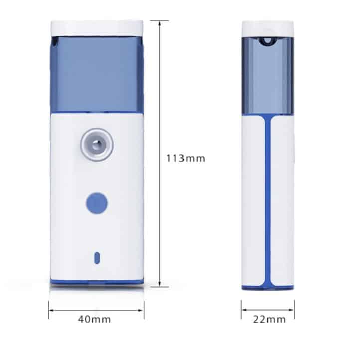 Nano Spray Wasser Kaltes Spray Gesichtsfeuchtigkeitsregenerator Handheld Automatic Alcohol Sprayer – Bild 3