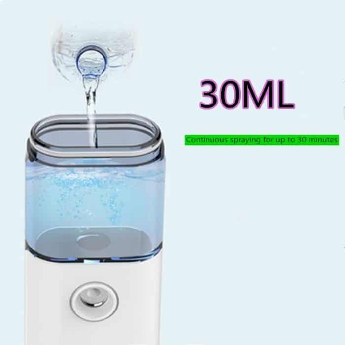 Nano Spray Wasser Kaltes Spray Gesichtsfeuchtigkeitsregenerator Handheld Automatic Alcohol Sprayer – Bild 7