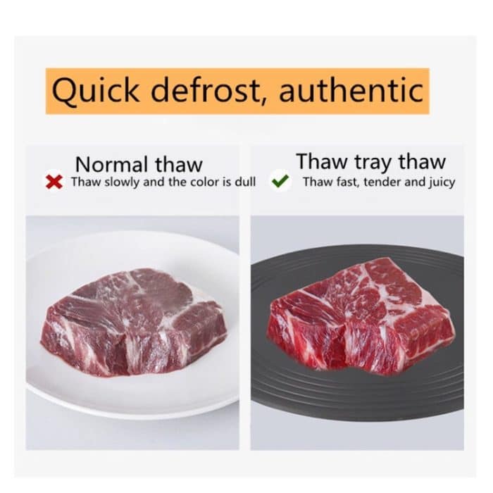 Wärmeleitende Platte für Gasherd, Küche, schnelles Auftauen, Topf, Anti-Brennen, schwarze wärmeleitende Platte, 24cm, 28cm – Bild 3