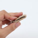 10 Stück Aufbewahrungstasche für Gitarrenplektren aus echtem Leder mit Schlüsselring, Apricot, Black, Brown, Blue, Claret – Bild 3