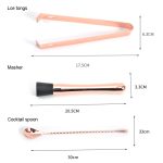 11-in-1 Cocktail-Mix-Set, Weinfilter, Filter, Rose Gold, Gold, Silver, Black – Bild 6