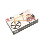 2 Stück Edelstahl Fahrrad Pizzaschneider Messer Kuchenschneider Kreatives Kochfeld, Bicycle – Bild 5