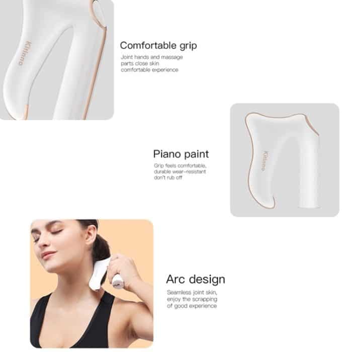 KITLNNO Elektrisches Halswirbelsäulen-Meridian-Bagger-Faszienmesser-Massageinstrument, intelligentes Kratzinstrument – Bild 8