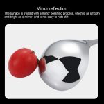 4 PCS Edelstahl Suppe Löffel Restaurant Gemeinsame Löffel Haushalt Reis Schüssel, Small, Large – Bild 3