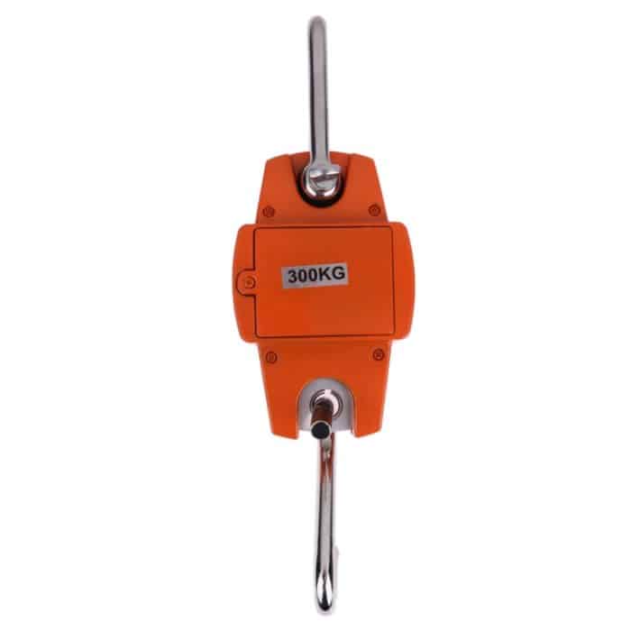300 kg x 100 g tragbarer digitaler LCD-Edelstahlhaken Mini Electronic Hook Scale – Bild 5