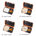 Mini-Präzisions-Digitalwaage für Gold- und Sterlingsilberschmuck, English Version 200g/0.01g, English Version 50g/0.001g – Bild 5