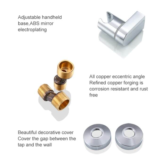 Kupfer Einfaches Zwei-Gang-Duschset – Bild 6