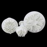 6 PCS Schneeflocke Frühlingsform Fondant Kuchenwerkzeug Keksprägung Druckform DIY Backwerkzeuge – Bild 4