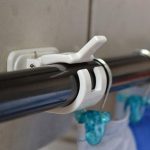 2 PCS Hanger End Clip Vorhang Duschvorhang Hängende Clip – Bild 4