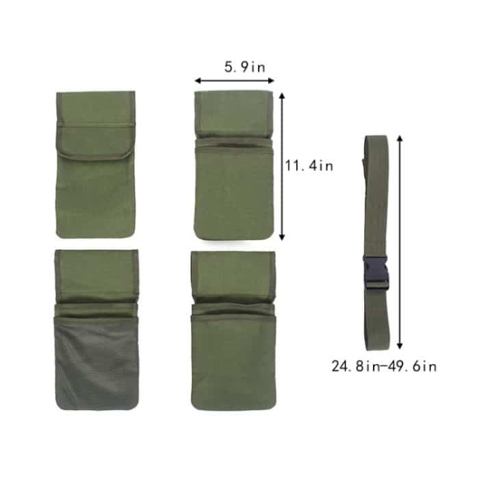 Garden Canvas Tool Belt Taillentasche, Länge: 125cm – Bild 3