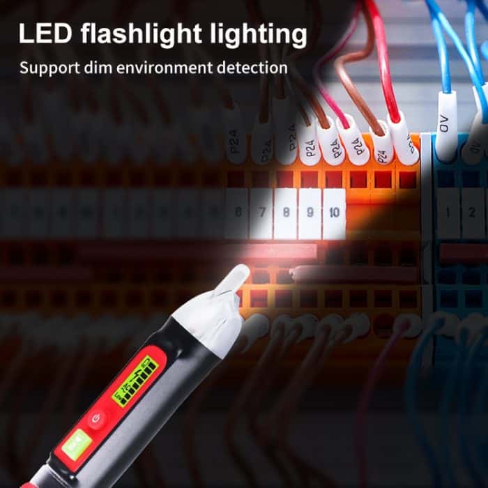 Benetech GT3122 Non-Contact-Tester-Stiftzähler Digitale AC / DC-Spannungsdetektoren – Bild 8