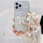 Schmetterling Perlenarmband Handykette – Bild 3