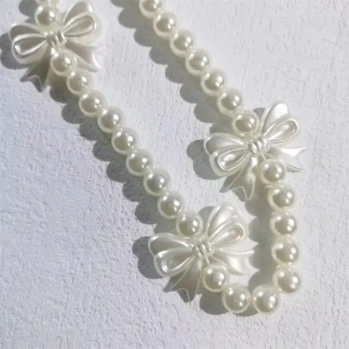 Schmetterling Perlenarmband Handykette – Bild 4