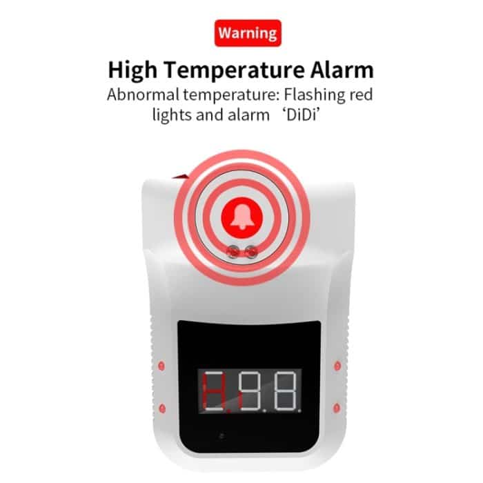 [HK Lager] K3 Freisprech-berührungsloses Stirnkörper-Infrarot-Thermometer – Bild 11