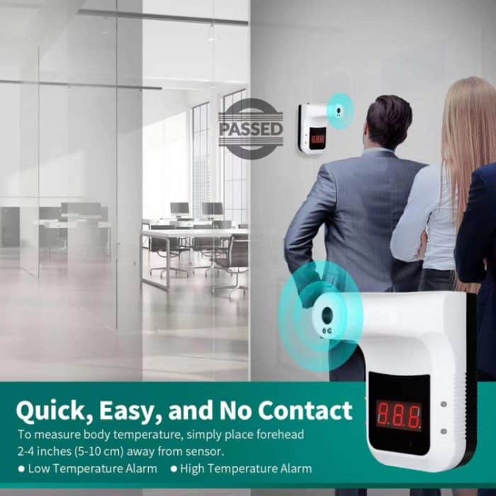 [HK Lager] K3 Freisprech-berührungsloses Stirnkörper-Infrarot-Thermometer – Bild 15