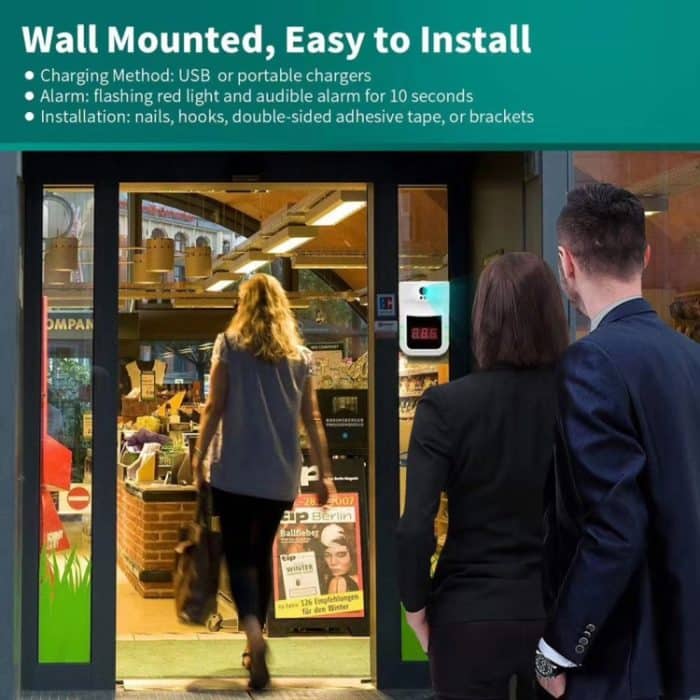 [HK Lager] K3 Freisprech-berührungsloses Stirnkörper-Infrarot-Thermometer – Bild 17