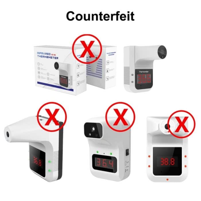 [HK Lager] K3 Freisprech-berührungsloses Stirnkörper-Infrarot-Thermometer – Bild 20
