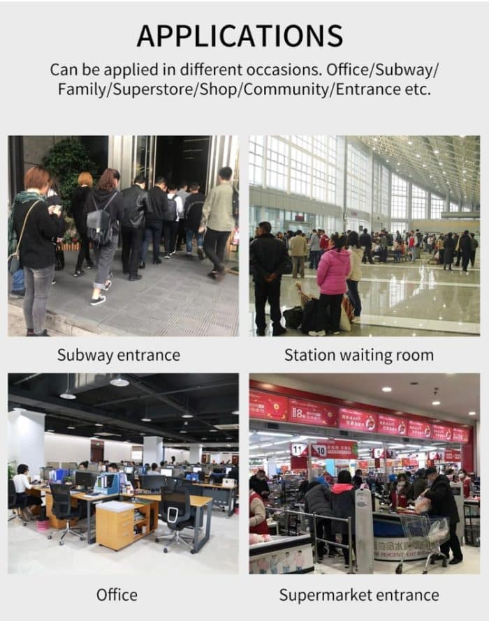 [HK Lager] K3 Pro Freisprecheinrichtung Berührungsloser Stirnkörper Lichtempfindlicher Distanzsensor Infrarot-Thermometer, 2,8-Zoll-LCD-Bildschirm – Bild 17