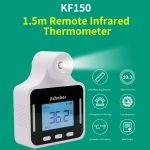 KF150 Langstrecken-Freisprecheinrichtung berührungsloser Stirn-Stirn-Stirn-Body-lichtempfindliches Entfernungssensor-Infrarot-Thermometer, 2,8-Zoll-LCD-Display-Bildschirm – Bild 3