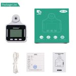 KF150 Langstrecken-Freisprecheinrichtung berührungsloser Stirn-Stirn-Stirn-Body-lichtempfindliches Entfernungssensor-Infrarot-Thermometer, 2,8-Zoll-LCD-Display-Bildschirm – Bild 8