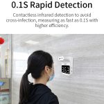 K3 MINI HROSSFREE Nicht berührungsloser Stirnstärker-Körperinfrarot-Thermometer – Bild 3