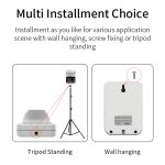 K3 MINI HROSSFREE Nicht berührungsloser Stirnstärker-Körperinfrarot-Thermometer – Bild 9