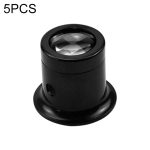 5 Stück Uhrenreparatur-Augenmasken-Lupe, Spezifikation: 10-fach, 5 PCS 10X