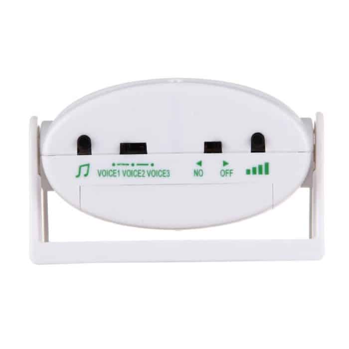 5301 Drahtloser Infrarot-Bewegungssensor, Willkommensalarm, intelligente Begrüßungswarnung, Türklingel, IR-Entfernung: 10 m, 5301 White, 5301, 5301 Pink, 5301 Red – Bild 4