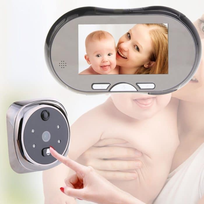 M3506 4,3-Zoll-TFT-Farbdisplay 2.0MP Überwachungskamera Video Smart Doorbell Peephole Viewer – Bild 8