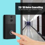 VESAFE HD 720P-Überwachungskamera, intelligente WiFi-Video-Türklingel-Gegensprechanlage, unterstützt TF-Karte und Infrarot-Nachtsicht- und Bewegungserkennungs-App für iOS und Android, VS-A5 Black, VS-A4 Silver – Bild 8