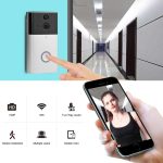 VESAFE HD 720P-Überwachungskamera, intelligente WiFi-Video-Türklingel-Gegensprechanlage, unterstützt TF-Karte und Infrarot-Nachtsicht- und Bewegungserkennungs-App für iOS und Android (mit Ding Dong/Chime), VS-A4, VS-A5