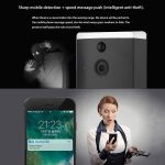 VESAFE Home VS-M2 HD 720P Sicherheitskamera, intelligente WiFi-Video-Türklingel-Gegensprechanlage, unterstützt TF-Karte und Nachtsicht- und PIR-Erkennungs-App für iOS und Android, VS-M2 – Bild 7