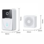 DoorBell X3 VGA WiFi Smart Video-Türklingel mit Glocke, unterstützt Nachtsicht, DoorBell X3 – Bild 2