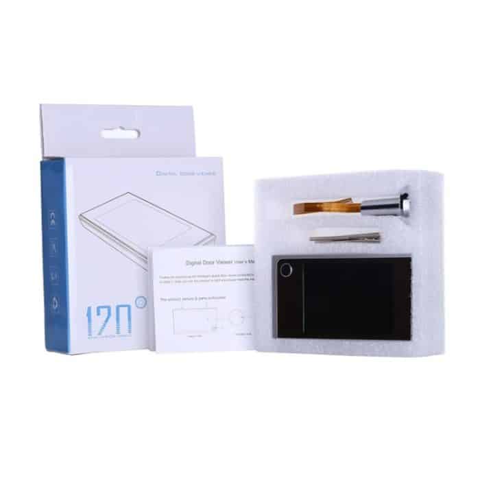 SN520A 3,5-Zoll-Bildschirm 1.0MP Überwachungskamera Digital Peephole Door Viewer – Bild 7