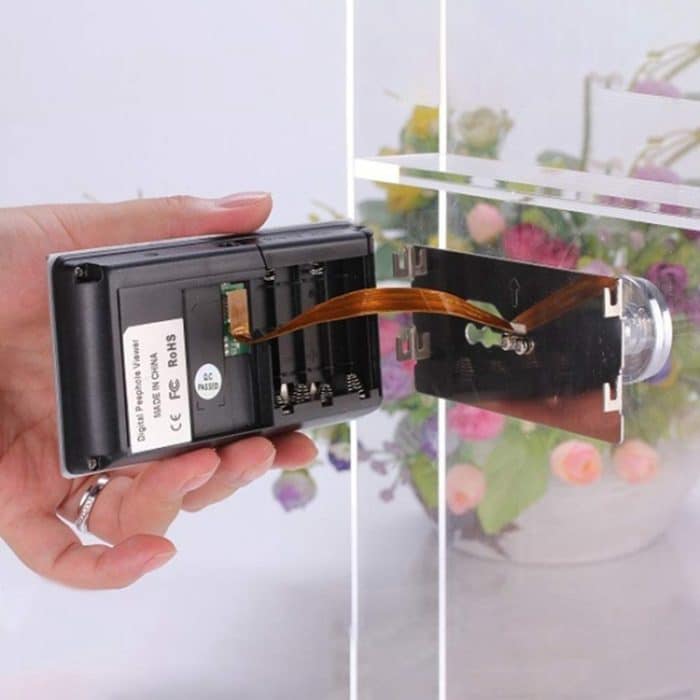 SN520A 3,5-Zoll-Bildschirm 1.0MP Überwachungskamera Digital Peephole Door Viewer – Bild 9