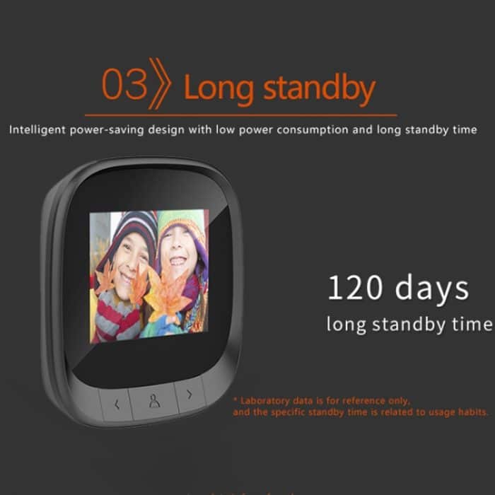 Dd3s 2,4 cm Screen 0.3mp Überwachungskamera Peephol Viewer Digitale Peephole Türglocke, – Bild 10