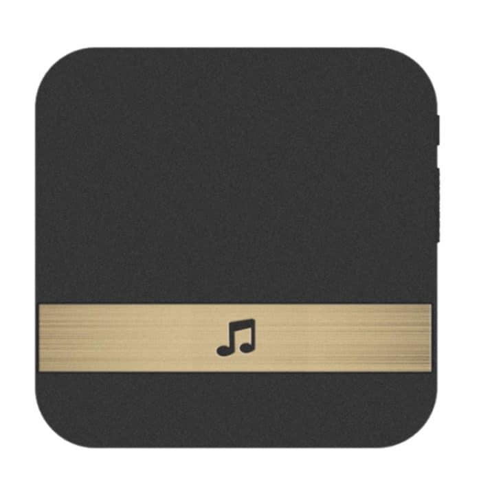 WD0077B.jpg B10 52 Glockenspiele, 110 dB, Türklingelempfänger, geringer Stromverbrauch, Heimtürwerkzeuge, EU-Stecker, AC 90–260 V, B10 Black EU Plug, B10 White EU Plug – Bild 1