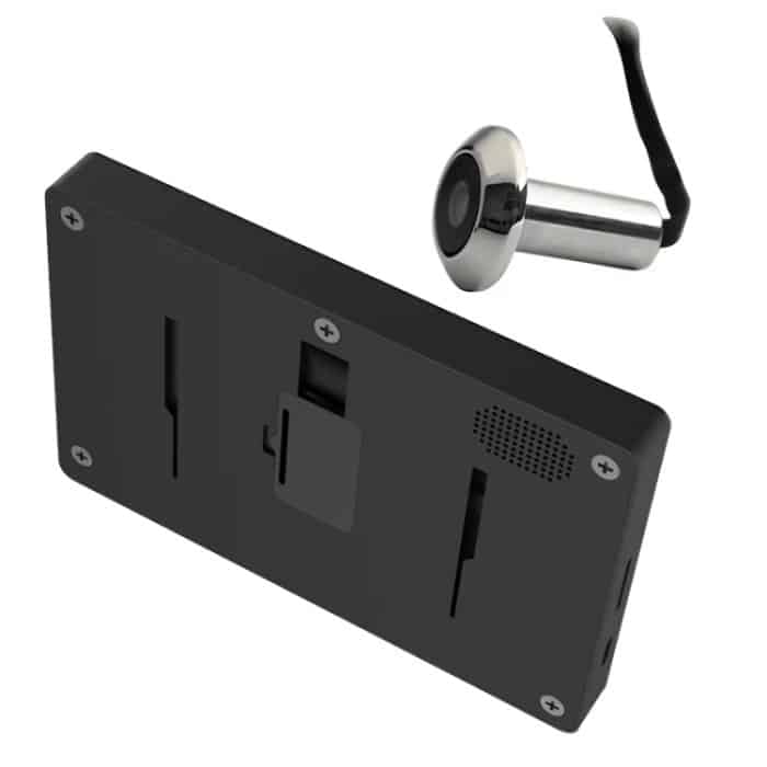 X1 4,3-Zoll-Bildschirm IP55 Wasserdichter digitaler Türspion – Bild 3