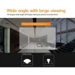 X1 4,3-Zoll-Bildschirm IP55 Wasserdichter digitaler Türspion – Bild 5