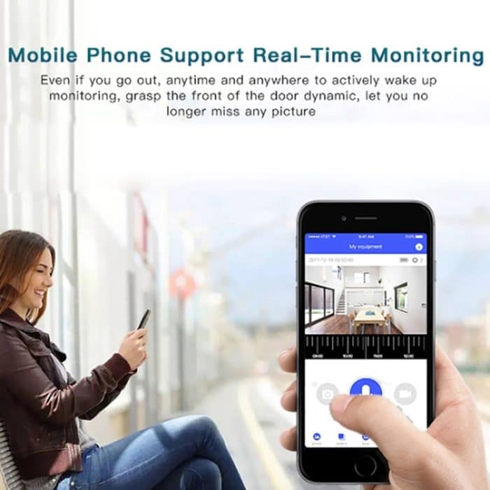 M2 720P Smart WIFI Video Visuelle Türklingel, unterstützt Handy-Fernüberwachung und Nachtsicht – Bild 13