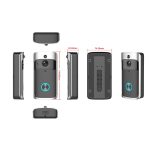 M3 720P Smart WIFI Ultra Low Power Video Visuelle Türklingel, unterstützt Handy-Fernüberwachung und Nachtsicht, Without Ding Dong Version – Bild 3