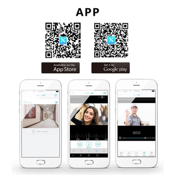 M108 720P 6400mAh Smart WIFI Video Visuelle Türklingel, unterstützt Telefon-Fernüberwachung und Echtzeit-Sprach-Gegensprechanlage, M108 – Bild 16