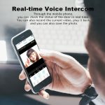 M108 720P 6400mAh Smart WIFI Video Visuelle Türklingel, unterstützt Telefon-Fernüberwachung und Echtzeit-Sprach-Gegensprechanlage, M108 – Bild 7